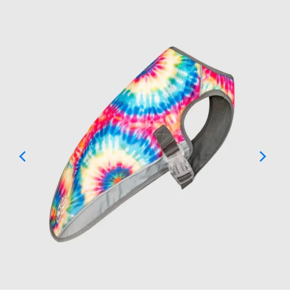 Canada Pooch Chill Seeker Cooling Vest - Tie-dye - Size 20